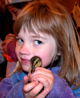 Grandaughter With Duckling