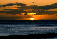 Sunset From Kaanapali Beach, Maui, HI