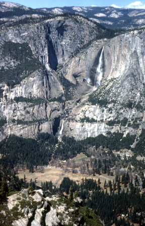 Upper & Lower Yosemite Falls - Yosemite National Park, CA