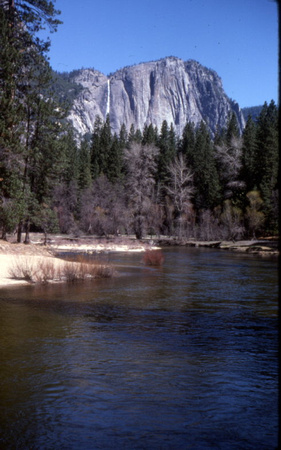 Merced River In Yosemite National Park, CA