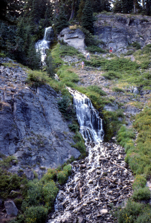 Stream In Crater Lake National Park, OR