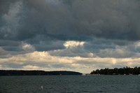 Storm Clouds Over Lake Charlevoix, MI